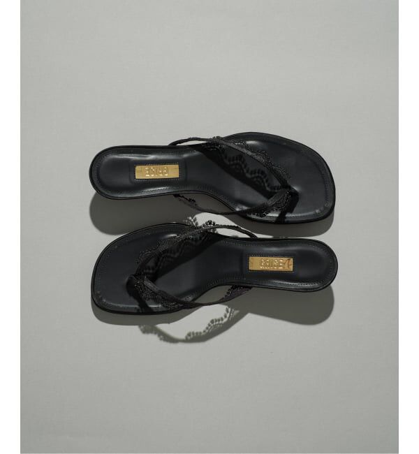 GRISE「《WEB+一部店舗限定》GRISE3.5cmレーストングサンダル」|サンダル|