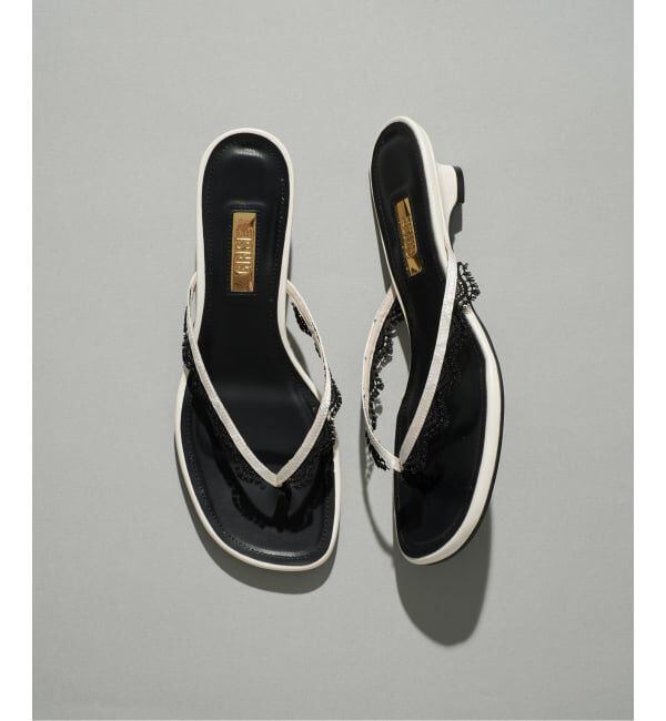 GRISE「《WEB+一部店舗限定》GRISE3.5cmレーストングサンダル」|サンダル|