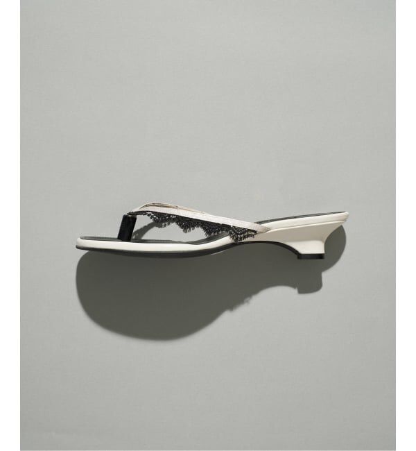 GRISE「《WEB+一部店舗限定》GRISE3.5cmレーストングサンダル」|サンダル|