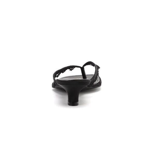 GRISE「《WEB+一部店舗限定》GRISE3.5cmレーストングサンダル」|サンダル|