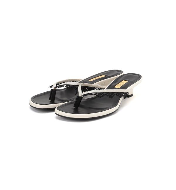 GRISE「《WEB+一部店舗限定》GRISE3.5cmレーストングサンダル」|サンダル|