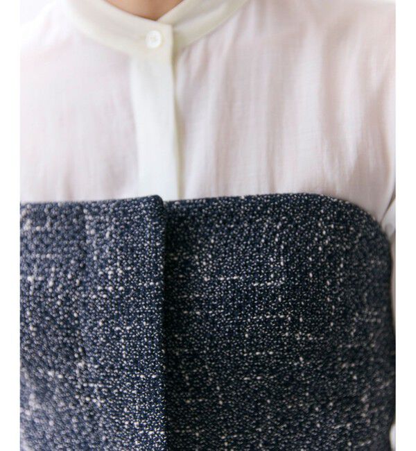 BEIGE,「【VERY掲載】TRIPHANE / バックニットツイードビスチェ」|シャツ・ブラウス|