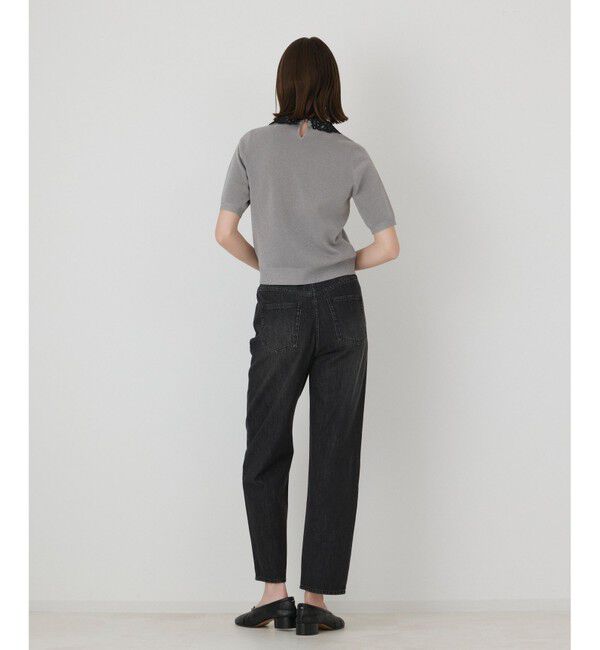 GRACE CONTINENTAL「レースカラーラメニットトップ」|その他|