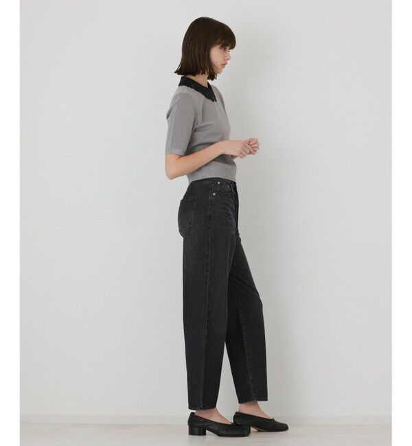 GRACE CONTINENTAL「レースカラーラメニットトップ」|その他|