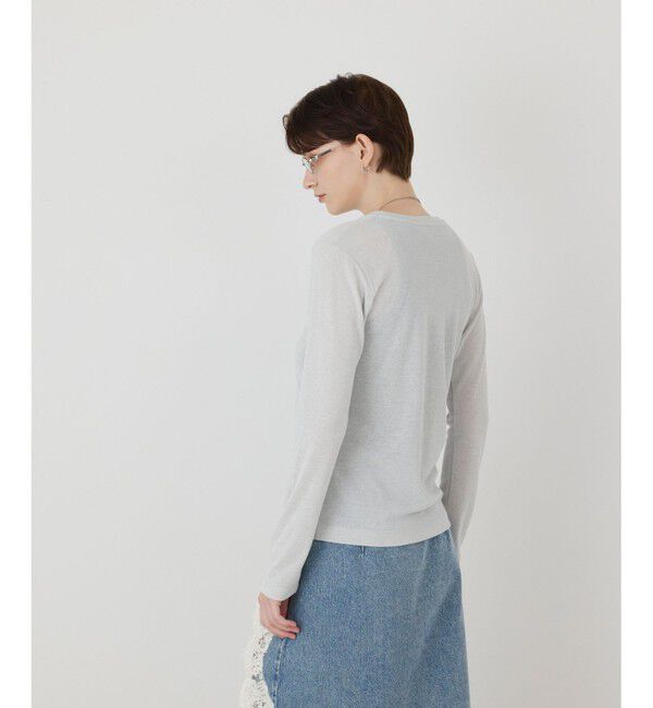 Diagram「ラメクルーカットトップ」|Tシャツ・カットソー|