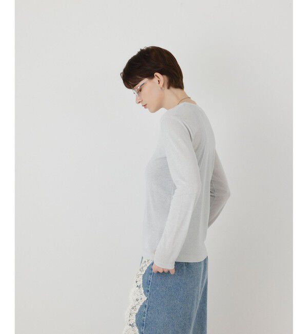 Diagram「ラメクルーカットトップ」|Tシャツ・カットソー|