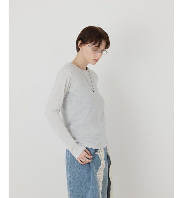 Diagram「ラメクルーカットトップ」|Tシャツ・カットソー|