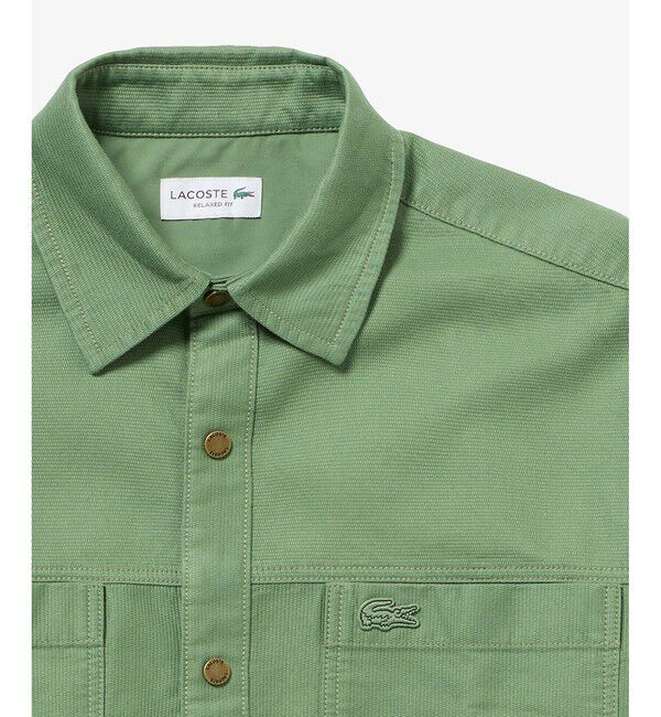 LACOSTE「コードレーンシャツジャケット」|シャツ・ブラウス|