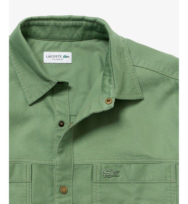 LACOSTE「コードレーンシャツジャケット」|シャツ・ブラウス|