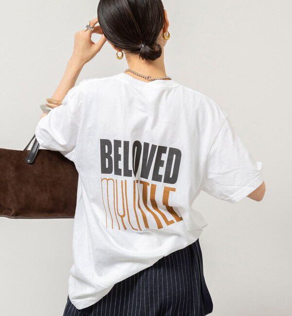 Rie Miller「BELOVED MYLITTLE ガーメントダイポケＴシャツ」|Tシャツ・カットソー|