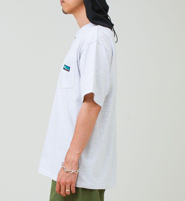GLOSTER「【Franklin Climbing/フランクリンクライミング】ヘンリーネックラベルTシャツ」|Tシャツ・カットソー|