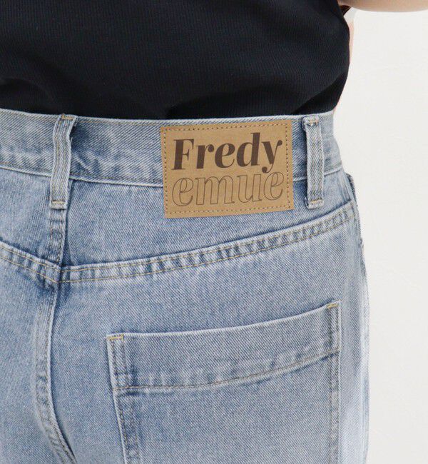fredy emue「セミフレア切替デニムパンツ」|デニム|