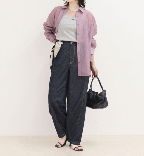fredy emue「シアーシャツ」|シャツ・ブラウス|
