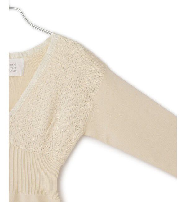 SALON adam et rope'「【crinkle crinkle crinkle】geometric jacquard knit」|ニット・セーター|