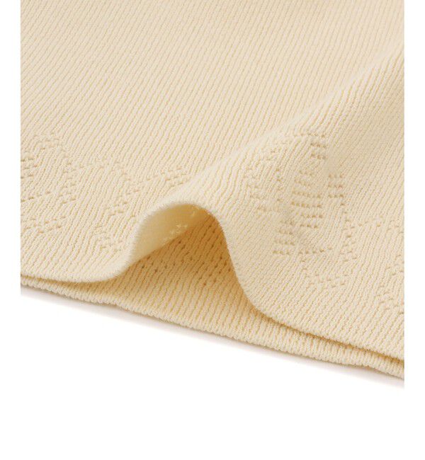 SALON adam et rope'「【crinkle crinkle crinkle】geometric jacquard knit」|ニット・セーター|