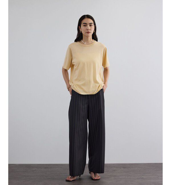 SALON adam et rope'「クールニットプルオーバー / セットアップ対応」|Tシャツ・カットソー|