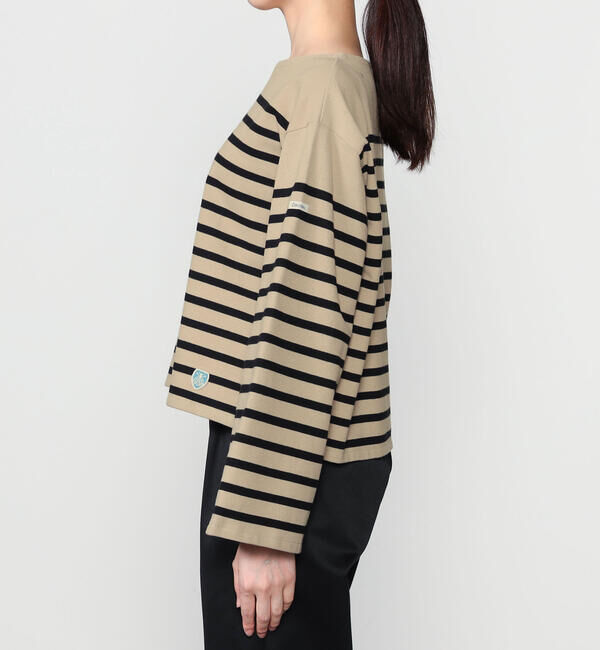 ORCIVAL「ORCIVAL | ラッセル ボートネック ワイドセーラーTシャツ WOMEN」|Tシャツ・カットソー|