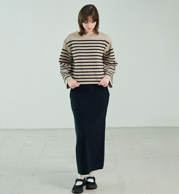 ORCIVAL「ORCIVAL | ラッセル ボートネック ワイドセーラーTシャツ WOMEN」|Tシャツ・カットソー|