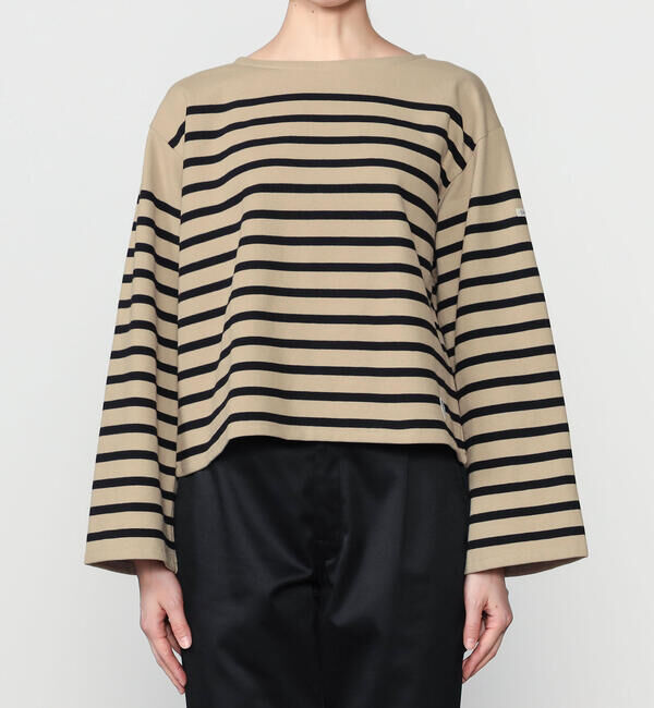 ORCIVAL「ORCIVAL | ラッセル ボートネック ワイドセーラーTシャツ WOMEN」|Tシャツ・カットソー|