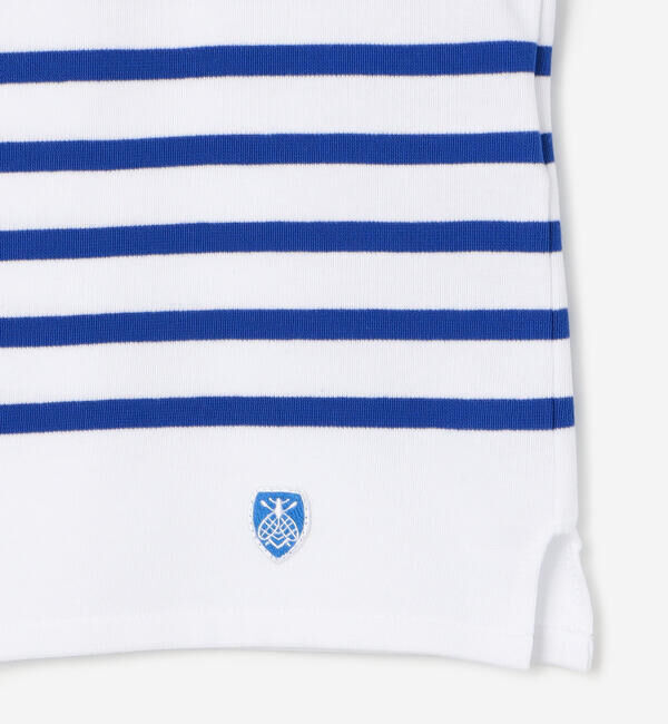 ORCIVAL「ORCIVAL | ラッセル プリント ボートネックワイドバスクTシャツ WOMEN」|Tシャツ・カットソー|