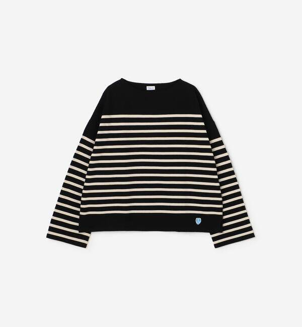 ORCIVAL「ORCIVAL | ラッセル ボートネック ワイドセーラーTシャツ WOMEN」|Tシャツ・カットソー|