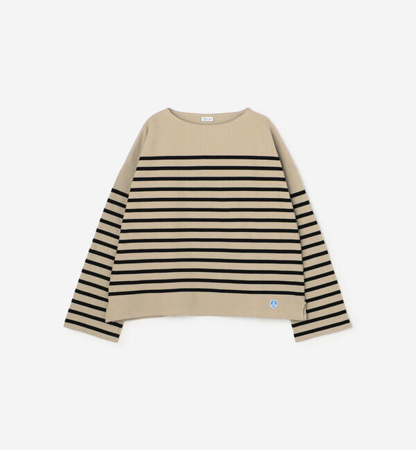 ORCIVAL「ORCIVAL | ラッセル ボートネック ワイドセーラーTシャツ WOMEN」|Tシャツ・カットソー|