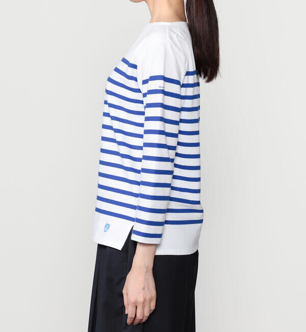 ORCIVAL「ORCIVAL | ラッセル ボートネック フレンチセーラーTシャツ WOMEN」|Tシャツ・カットソー|