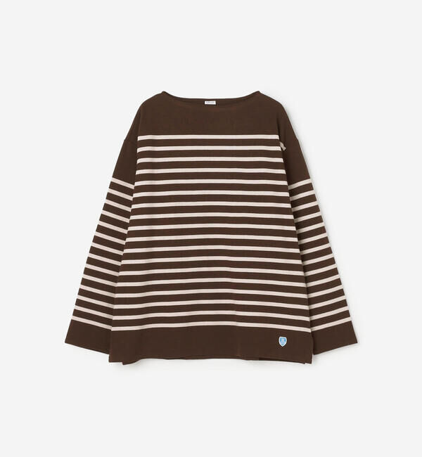 ORCIVAL「ORCIVAL | ラッセル ボートネック ワイドセーラーTシャツ MEN」|Tシャツ・カットソー|