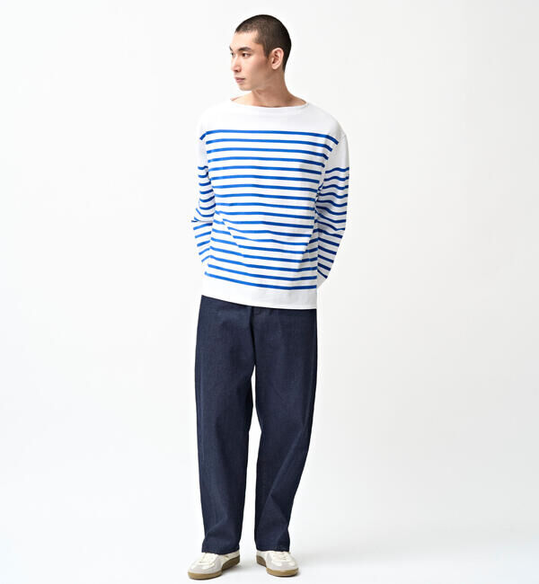 ORCIVAL「ORCIVAL | ラッセル ボートネック ワイドセーラーTシャツ MEN」|Tシャツ・カットソー|
