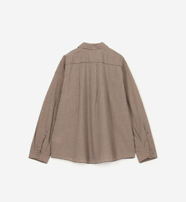DANTON「DANTON | プランサーボタン 長袖シャツ PLAID WOMEN」|シャツ・ブラウス|