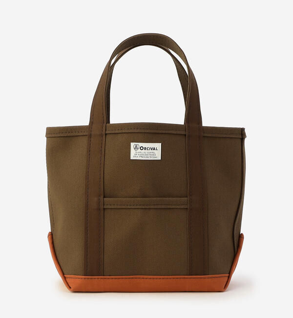 ORCIVAL「ORCIVAL | キャンバストートバッグ 小 UNISEX」|トートバッグ|BROWN系1