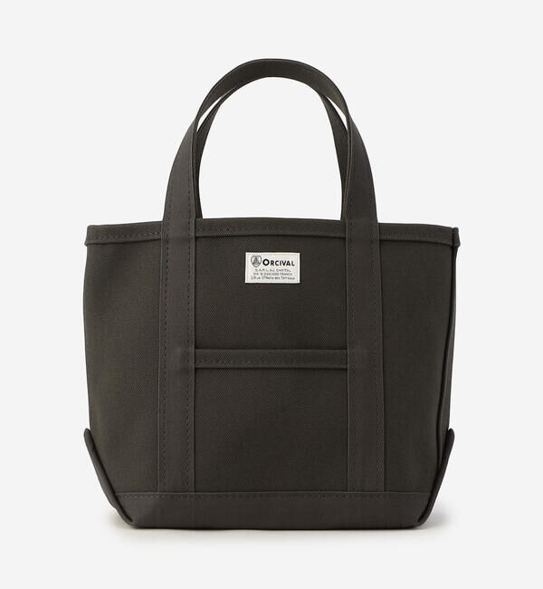 ORCIVAL「ORCIVAL | キャンバストートバッグ 小 UNISEX」|トートバッグ|CHARCOAL