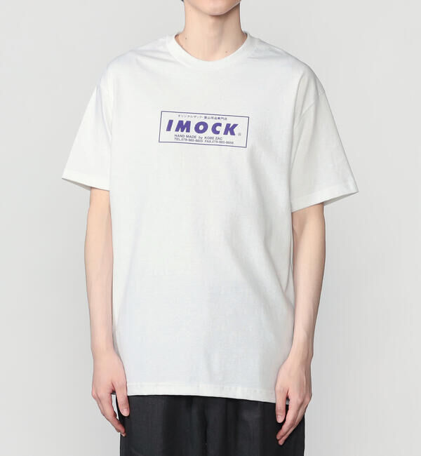  「神戸ザック | 〈別注〉IMOCK ロゴTシャツ PURPLE MEN」|Tシャツ・カットソー|