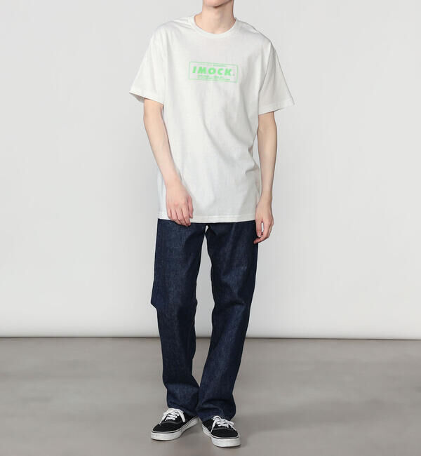  「神戸ザック | 〈別注〉IMOCK ロゴTシャツ GREEN MEN」|Tシャツ・カットソー|