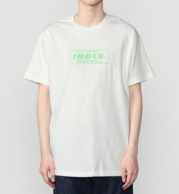  「神戸ザック | 〈別注〉IMOCK ロゴTシャツ GREEN MEN」|Tシャツ・カットソー|
