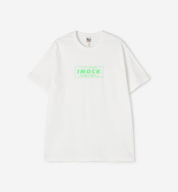  「神戸ザック | 〈別注〉IMOCK ロゴTシャツ GREEN MEN」|Tシャツ・カットソー|