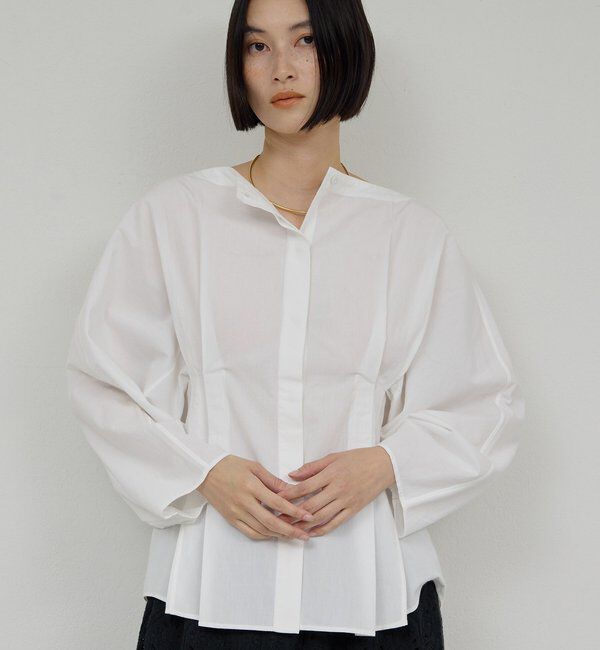  「【Dhritie】バックレースシャツ」|Tシャツ・カットソー|オフホワイト