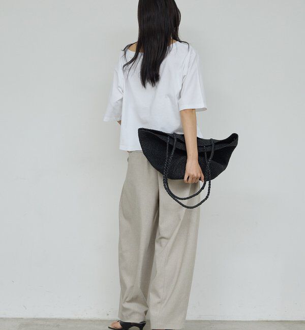  「オフショルロゴカットソー」|Tシャツ・カットソー|