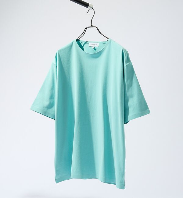 ABAHOUSE「圧着 シームレスTシャツ / リラックスフィット」|Tシャツ・カットソー|