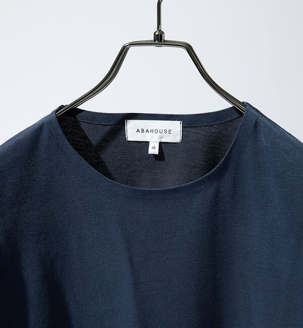 ABAHOUSE「圧着 シームレスTシャツ / リラックスフィット」|Tシャツ・カットソー|