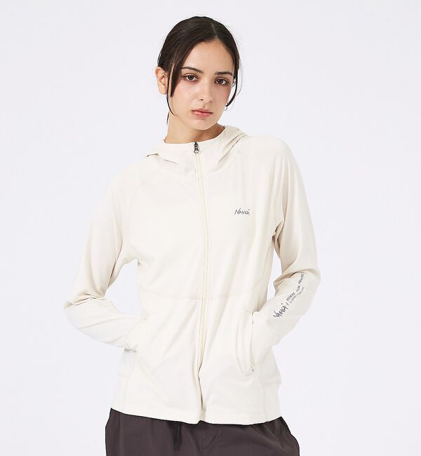 Rouge vif「【NANGA / ナンガ】Air Flex RASH GUARD ZIP PK」|パーカー|