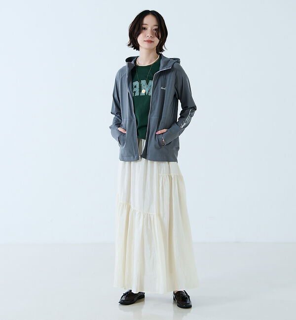 Rouge vif「【NANGA / ナンガ】Air Flex RASH GUARD ZIP PK」|パーカー|