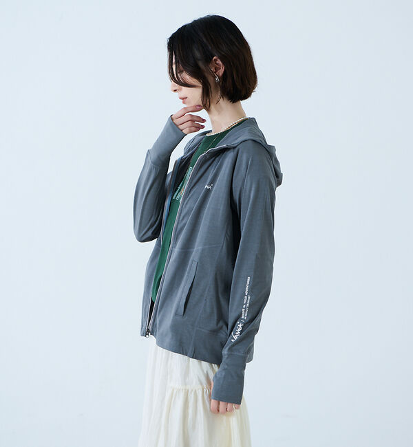 Rouge vif「【NANGA / ナンガ】Air Flex RASH GUARD ZIP PK」|パーカー|