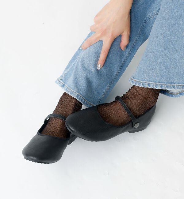 Rouge vif「【CROWN / クラウン】STRAP COURT JAZZ / ストラップ フ」|バレエシューズ|