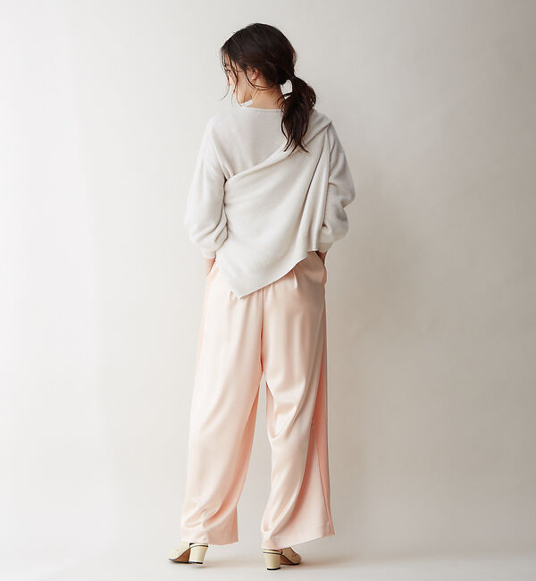 qualite「【2020SS新作】ハンマーサテンパンツ」|その他|