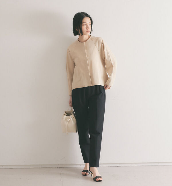 qualite「《セットアップ対応》2WAYストレッチフォルムシャツ」|シャツ・ブラウス|