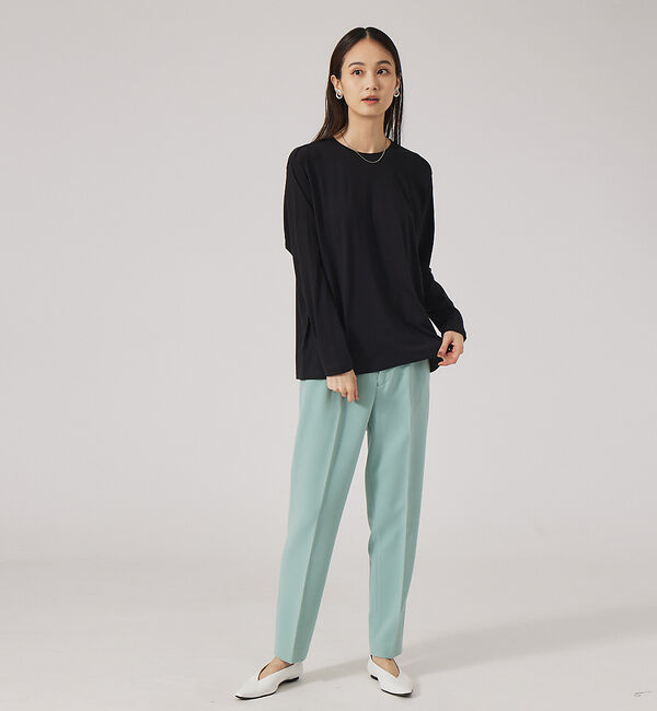 qualite「レギュラーヘムコットンカットソー」|Tシャツ・カットソー|