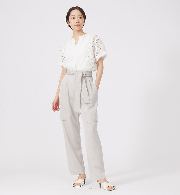 qualite「ハイウエストワイドパンツ」|その他|