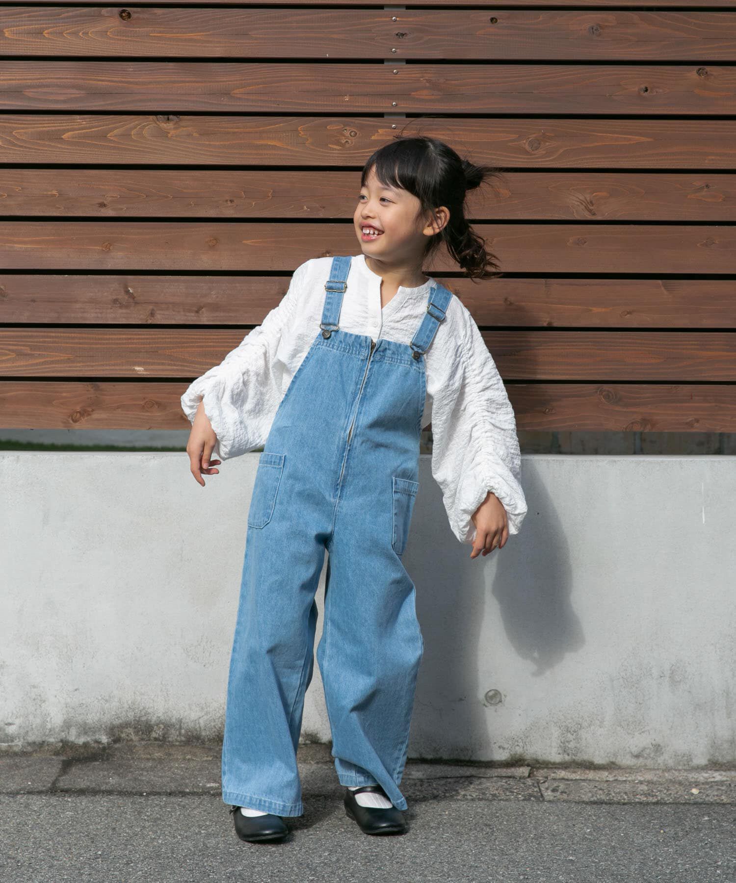 URBAN RESEARCH DOORS「『親子リンク』ギャザースリーブブラウス(KIDS)」|その他|