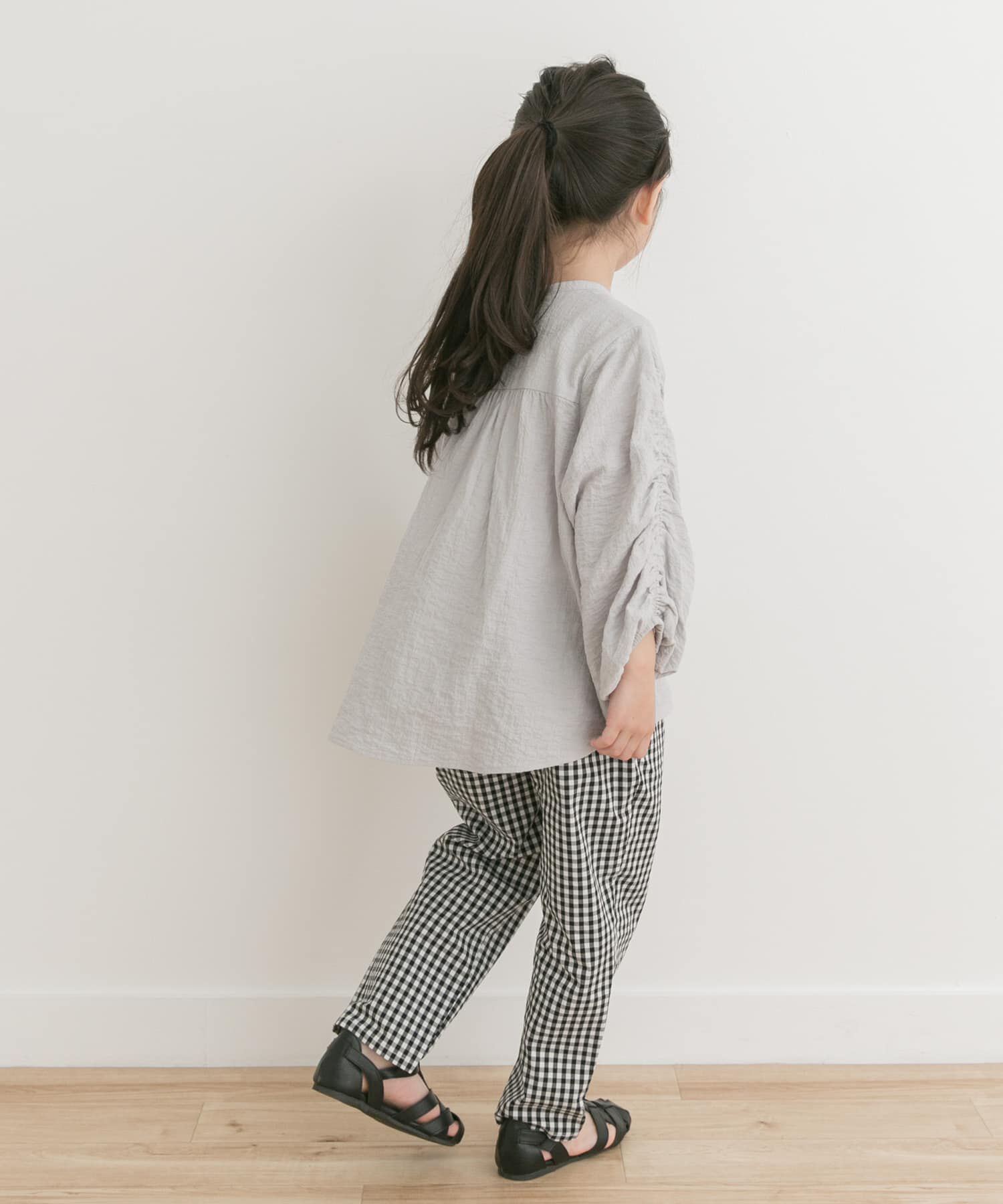 URBAN RESEARCH DOORS「『親子リンク』ギャザースリーブブラウス(KIDS)」|その他|
